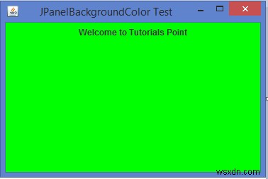 Javaで背景色をJPanelに設定するにはどうすればよいですか？ 