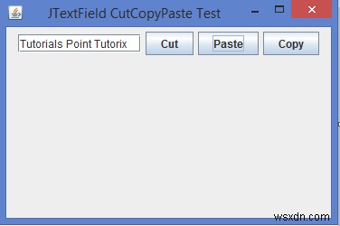 JavaでJTextFieldの切り取り、コピー、貼り付け機能を実装するにはどうすればよいですか？ 
