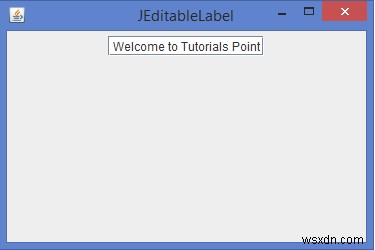 編集可能なJLabelをJavaで実装するにはどうすればよいですか？ 