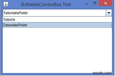 編集可能なJComboBoxをJavaで実装するにはどうすればよいですか？ 
