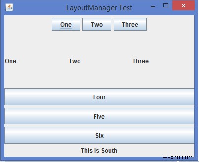 JavaのLayoutManagerとLayoutManagerのタイプとは何ですか？ 