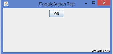 JavaでJToggleButtonを実装するにはどうすればよいですか？ 