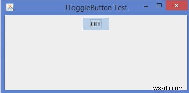 JavaでJToggleButtonを実装するにはどうすればよいですか？ 