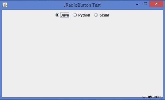 JavaのJRadioButtonとJCheckBoxの違いは何ですか？ 