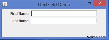 JavaのJTextFieldとJTextAreaの違いは何ですか？ 