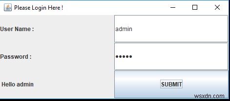 Javaでログインフォームを作成するにはどうすればよいですか？ 