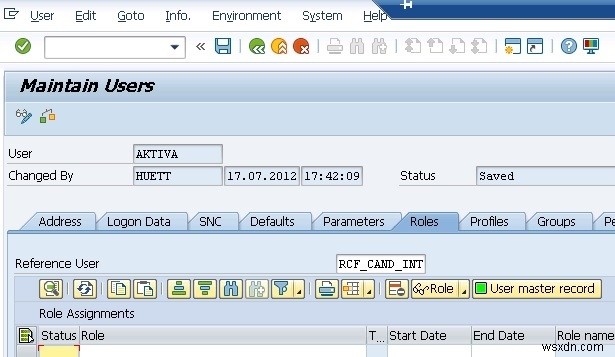 JAVAアプリケーションからSAPRFC汎用モジュールRFC_SYSTEM_INFOを呼び出すために必要なユーザ権限 