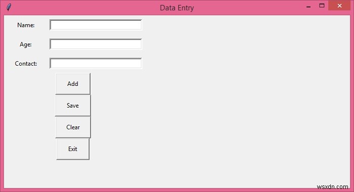 Python Tkinter –入力フィールドからCSVファイルにデータをエクスポートする方法は？ 