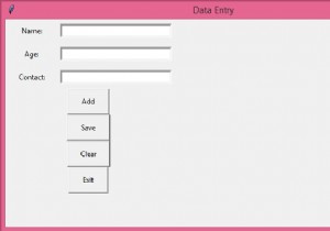 Python Tkinter –入力フィールドからCSVファイルにデータをエクスポートする方法は？ 