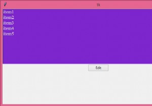 TKinterリストボックスの特定のアイテムを直接変更するにはどうすればよいですか？ 