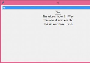 Tkinter Comboboxで選択したオプションのインデックスを取得するにはどうすればよいですか？ 