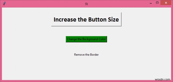 Tkinterでボタンウィジェットを更新するにはどうすればよいですか？ 