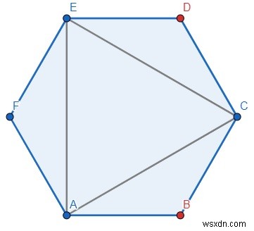 Pythonで色付きの頂点正多角形から二等辺三角形の数を数えるプログラム 