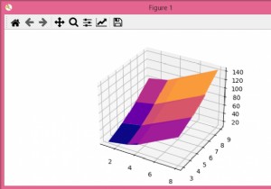 matplotlibのタプルのリストから3Dサーフェスをプロットしますか？ 