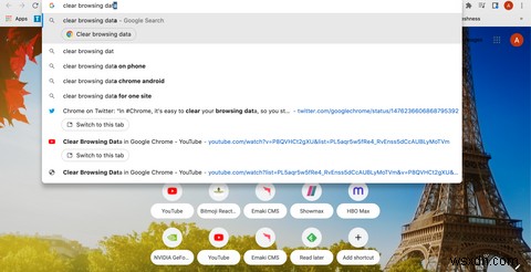 Google Chromeで閲覧データを消去する方法：2つの簡単な方法 