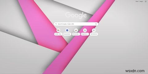 最高のミニマリストGoogleChromeテーマ 