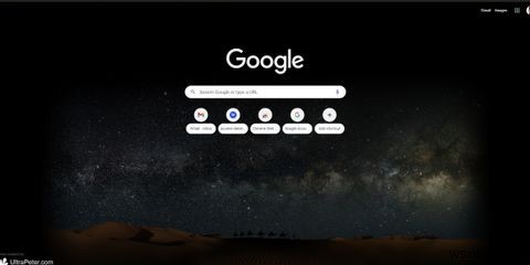 最高のミニマリストGoogleChromeテーマ 