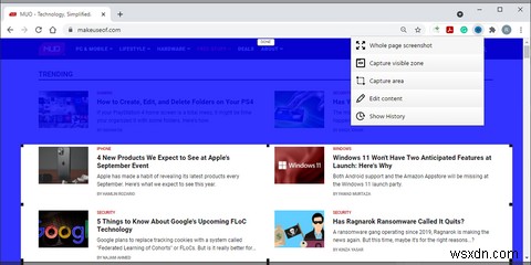 ChromeとFirefoxでフルページのスクリーンショットを撮る方法 