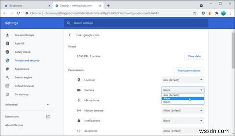 GoogleMeetカメラを修正する7つの方法が失敗しました 