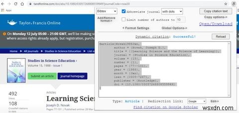 引用を自動的に作成するための10のChrome拡張機能 