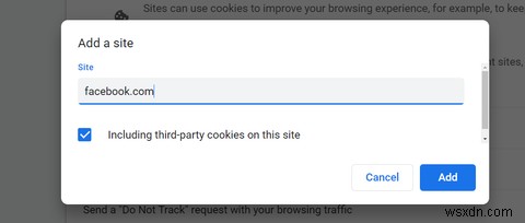 Chrome、Firefox、およびEdgeでCookieを無効または有効にする方法 