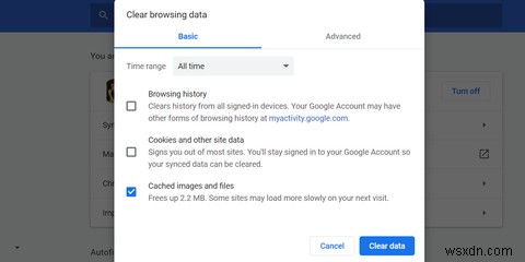 GoogleChromeの「ErrConnectionReset」エラーを解決する方法 