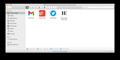 Chromeショートカットを使用してmacOSでWebアプリを実行する方法 