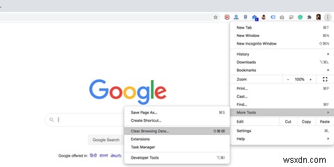 ChromeでCookieとキャッシュをクリアする方法 