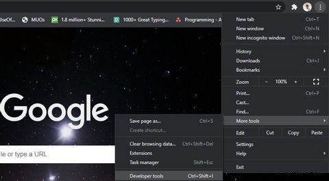 ChromeDevToolsを使用してWebサイトの問題をトラブルシューティングする方法 