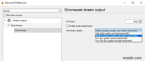 VLCからChromecastに動画をストリーミングする方法 