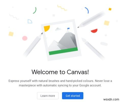 GoogleCanvasはDoodle用の描画アプリです 