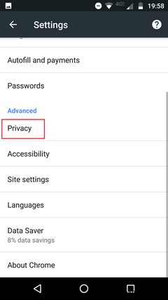 Android上のChromeの7つの重要なプライバシー設定 