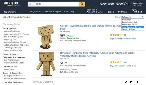 レビュー数でAmazon検索結果を並べ替える方法 