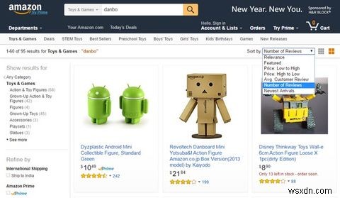 レビュー数でAmazon検索結果を並べ替える方法 