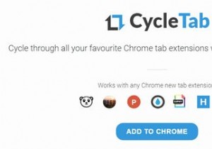 Chromeでお気に入りの新しいタブ拡張機能を切り替える方法 