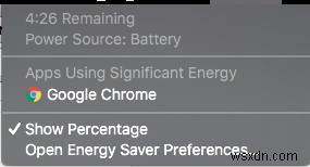 Opera用のChromeを捨てることでバッテリー寿命がどのように改善されるか 