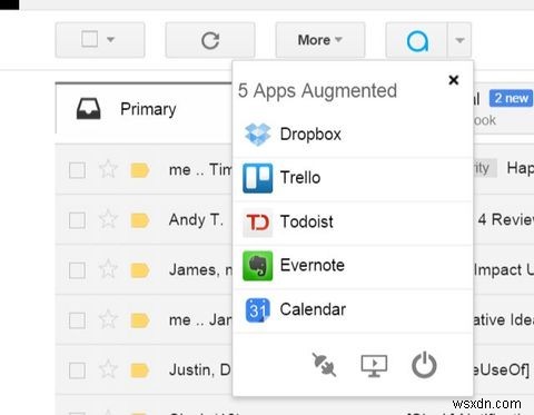 Chromeの拡張により、Gmailの受信トレイが生産性ダッシュボードに変わります 