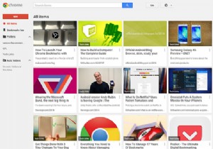 Google Chromeの新ブックマークマネージャー、整理と検索機能が大幅進化