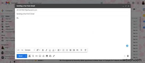 GmailからFAXを送信する方法 