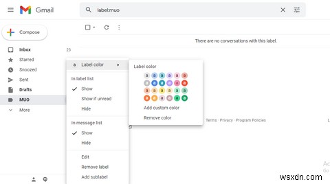 Gmailでフォルダを作成する方法 