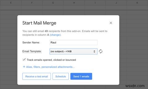 GoogleスプレッドシートからGmailで一括メールを送信する方法 