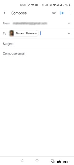 Android版Gmailでメールアドレスを便利にコピーできるようになりました 