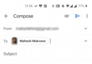 Android版Gmailでメールアドレスを便利にコピーできるようになりました 