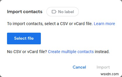 Gmailで連絡先を追加および削除する方法 