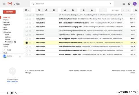 再設計が嫌いな場合に従来のGmailに戻す方法 