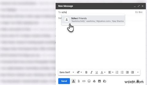 Gmailでグループメールを作成する方法 