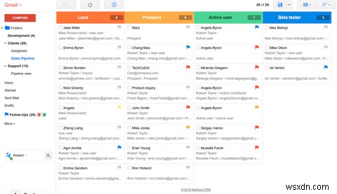 比較した7つの最高のGmailCRM：どの受信トレイマネージャーが最高ですか？ 
