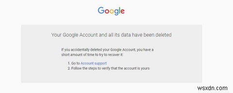 GoogleまたはGmailアカウントを永久に安全に削除する方法 
