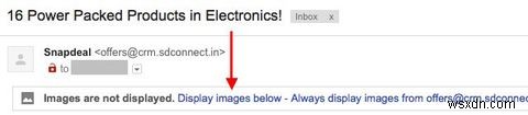 不要な画像を非表示にしてGmailをさらに整理する方法 