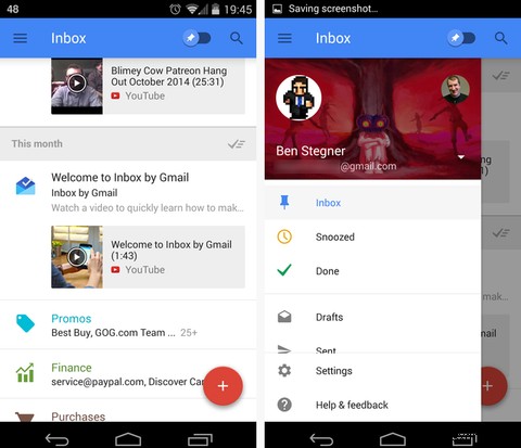 Google Inbox Review：新鮮な空気の息吹 